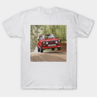 Ford Escort MK1 Red art T-Shirt